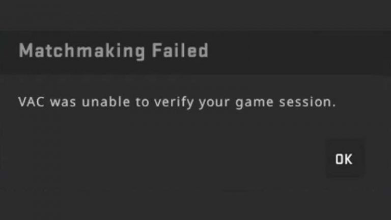 You are unable to follow. VAC unable to verify game session. VAC was unable to verify your game session. VAC was unable to verify the game session CS go. Проблема ВАК.