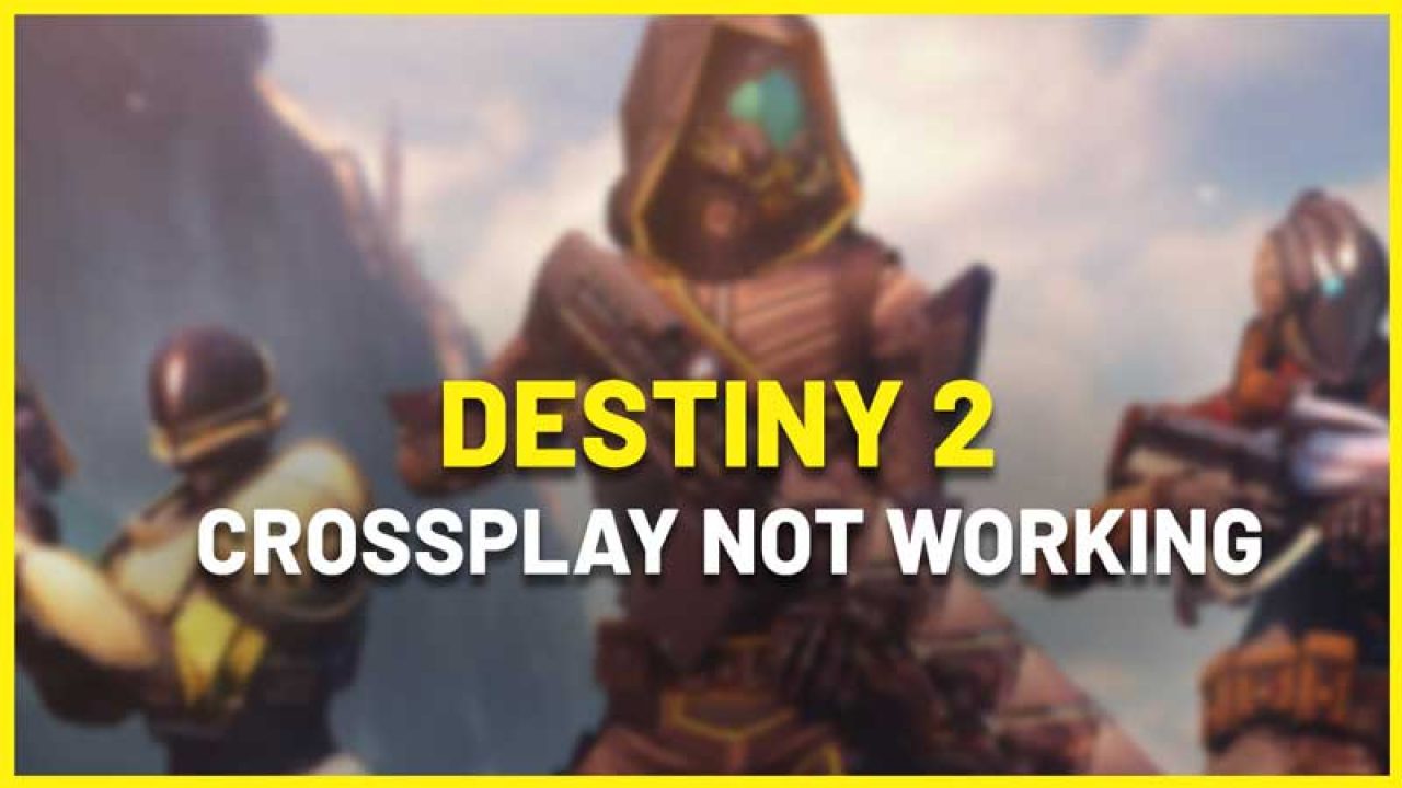tage Mellemøsten Person med ansvar for sportsspil Destiny 2 Crossplay Not Working - How To Fix Player Not Found Issue