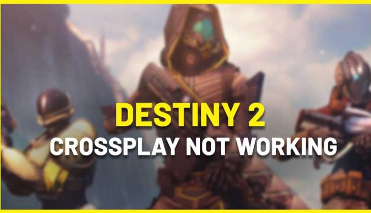 how to turn off crossplay on destiny 2