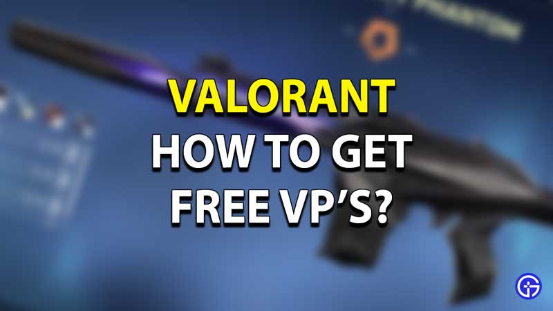 free vp valorant