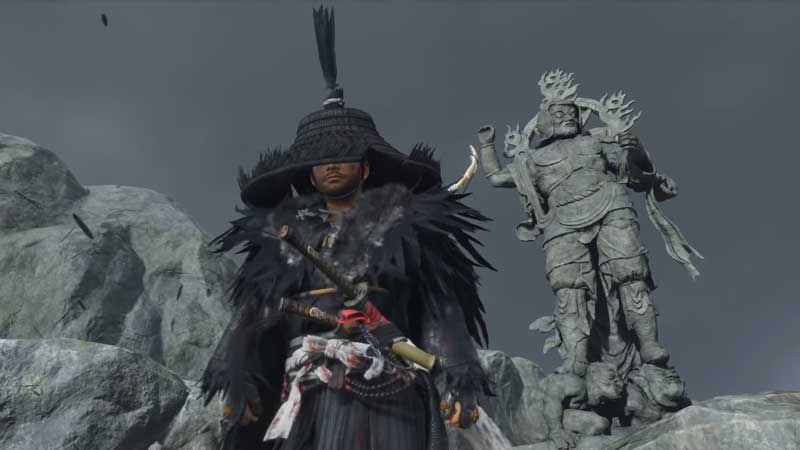 Ghost of Tsushima Blood Stained Shrine Puzzle Solution