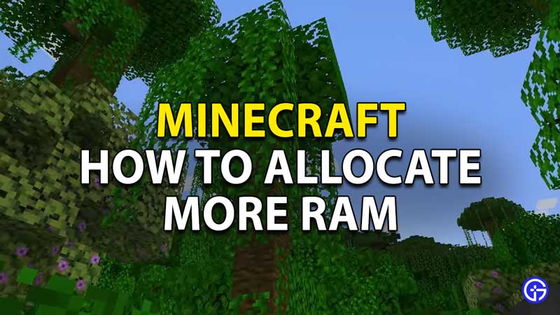 minecraft how to allocate more ram on jar launcher