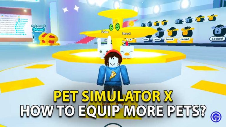 Roblox Pet Simulator X: How To Equip More Pets?