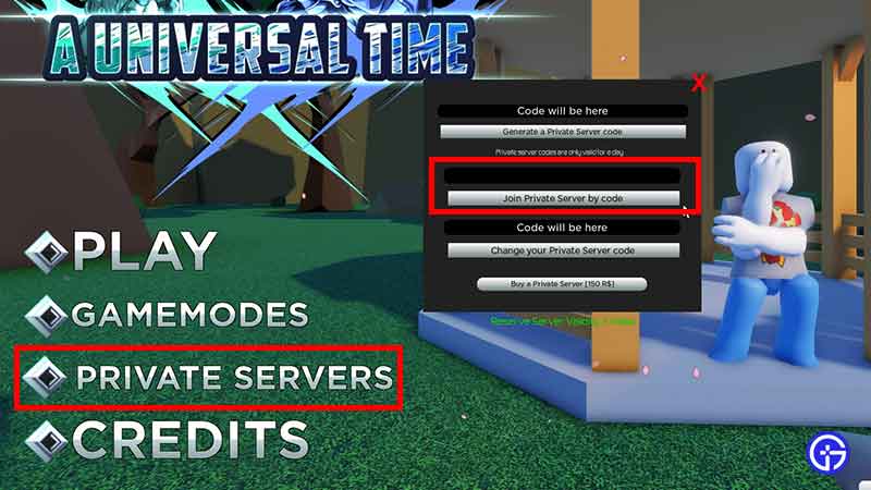 how to join aut private server vip