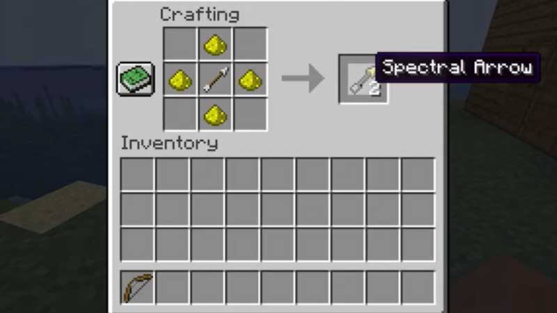 Spectral Arrow Minecraft: How To Craft And Use Resource