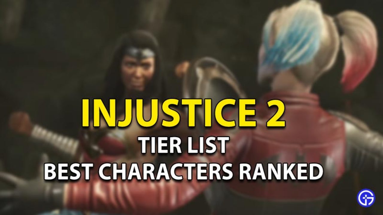 injustice 2 best characters