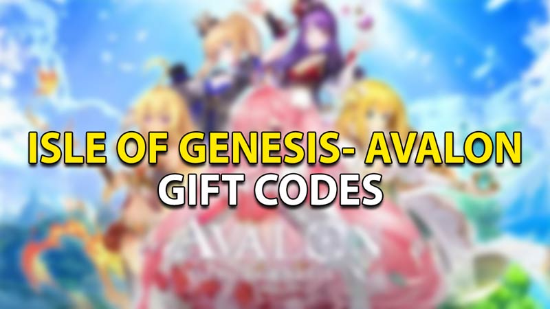 isle of genesis avalon gift codes