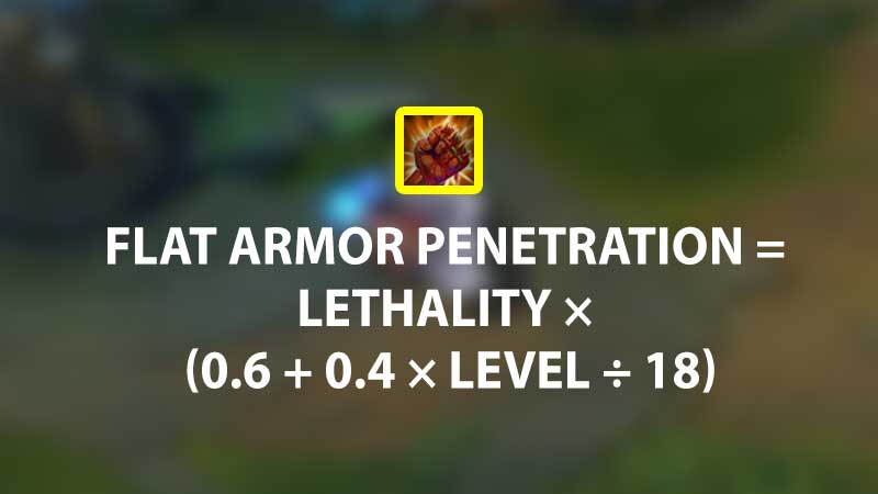 LoL Lethality Stats
