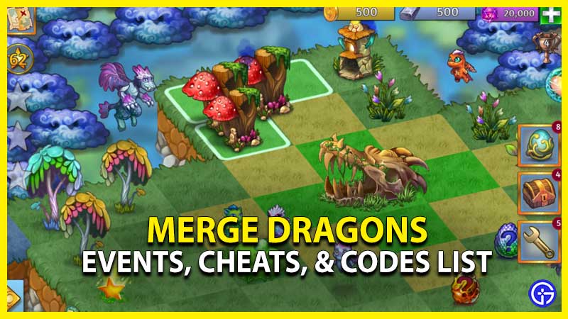 merge dragons events cheats codes list