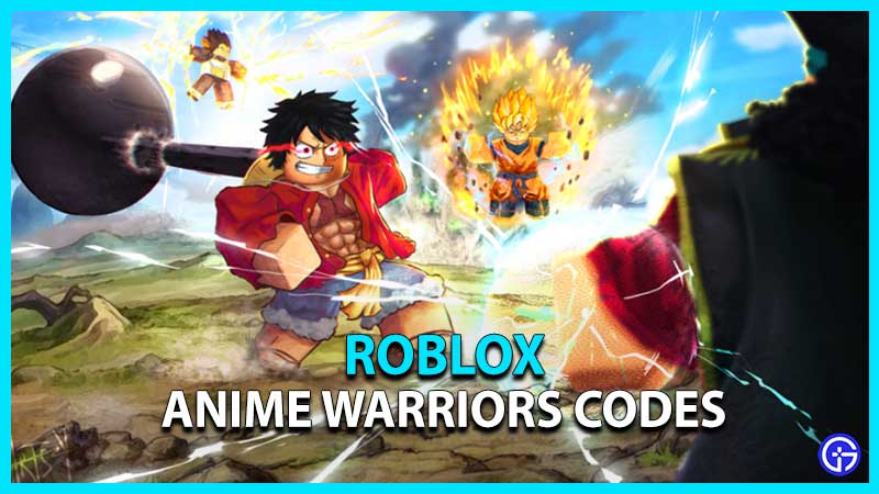 roblox anime warriors codes