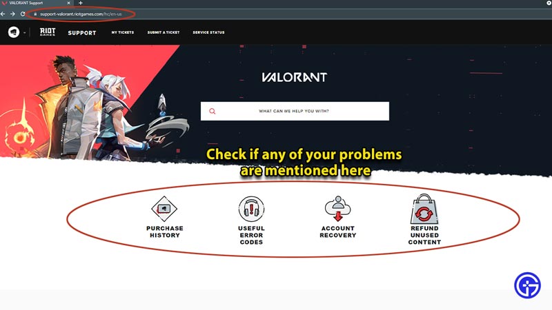 How To Create And Submit A Valorant Support Ticket Gamer Tweak   Valorant Ticket 