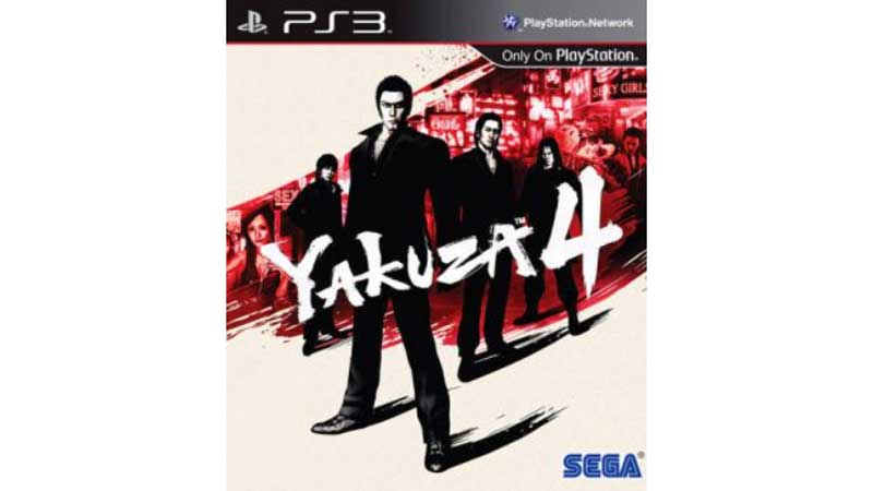 yakuza games in order by release date in chronological order 4