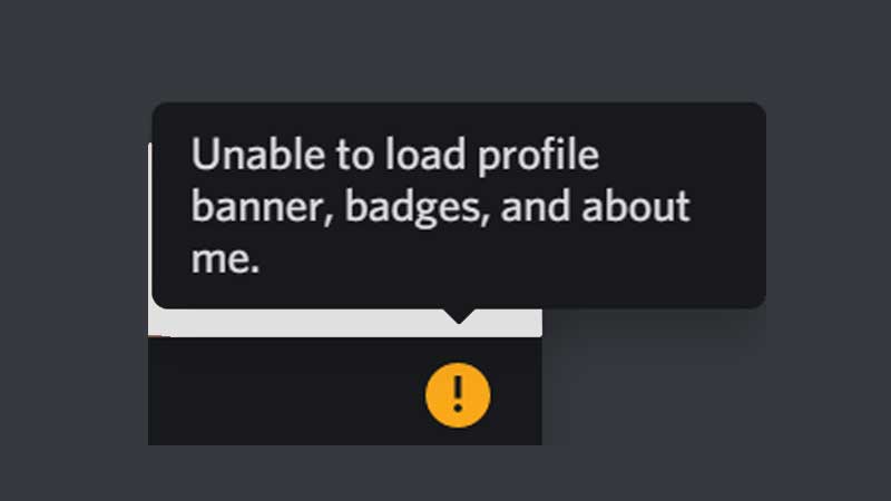 Discord Unable To Load Profile Banner, Badges And About Me Fix 