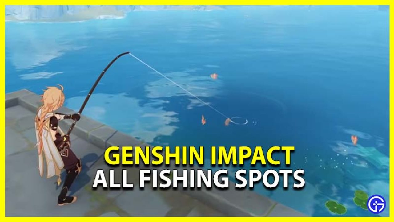 Genshin fishing spots