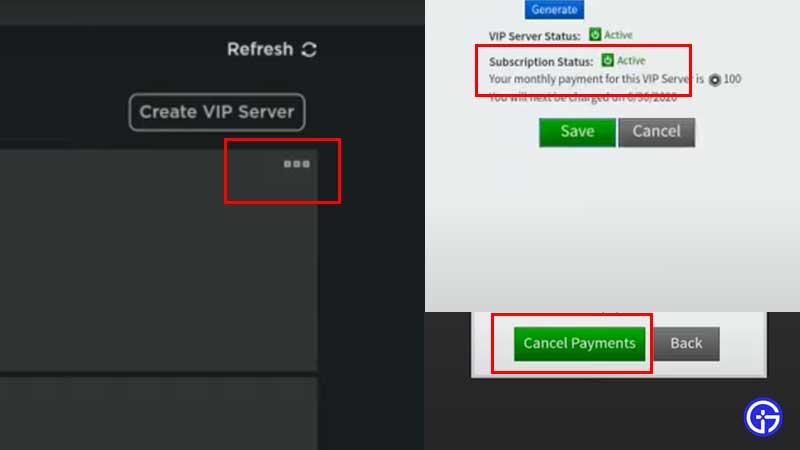 how to delete a private server in roblox