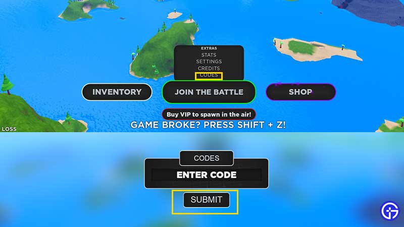 how to enter and redeem codes jet wars 2