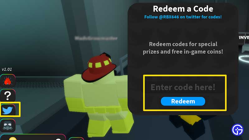 How to Enter and Redeem Codes in Roblox Outbreak