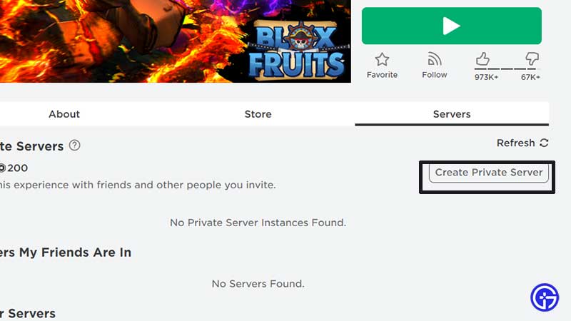 Enlaces al servidor privado de Blox Fruits (VIP) (diciembre de