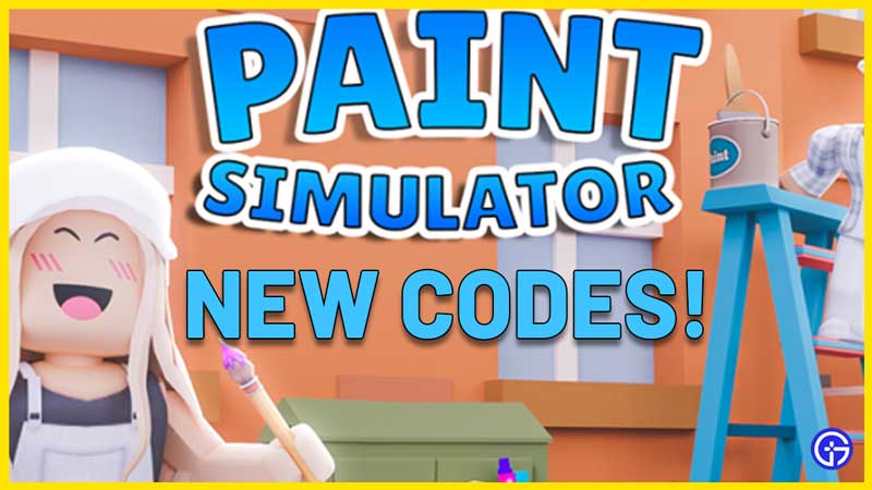 Paint Simulator Codes Roblox April 2023 Get Free Coins 