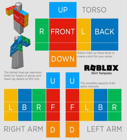 Roblox Shirt Template N2 free image download