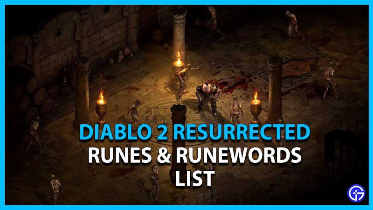 diablo 2 runewords list