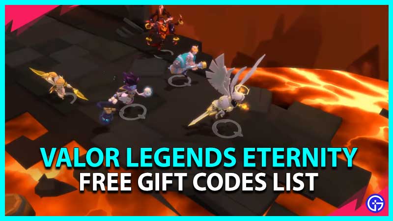 Valor Legends Eternity Gift Codes