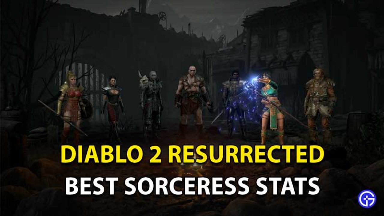 taxi burnt pipe Diablo 2 Resurrected Sorceress Stats: Best Stat Effects And Skills