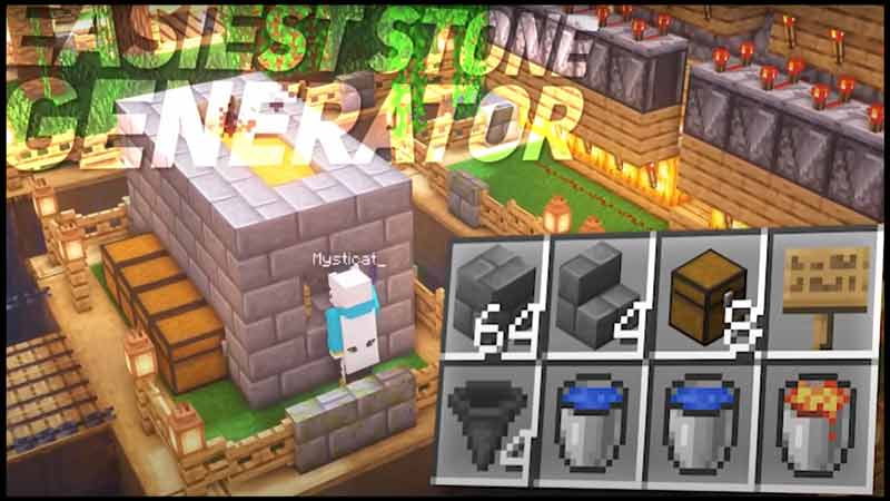 fringe Voting Ally How To Make A Cobblestone Generator In Minecraft - Gamer Tweak