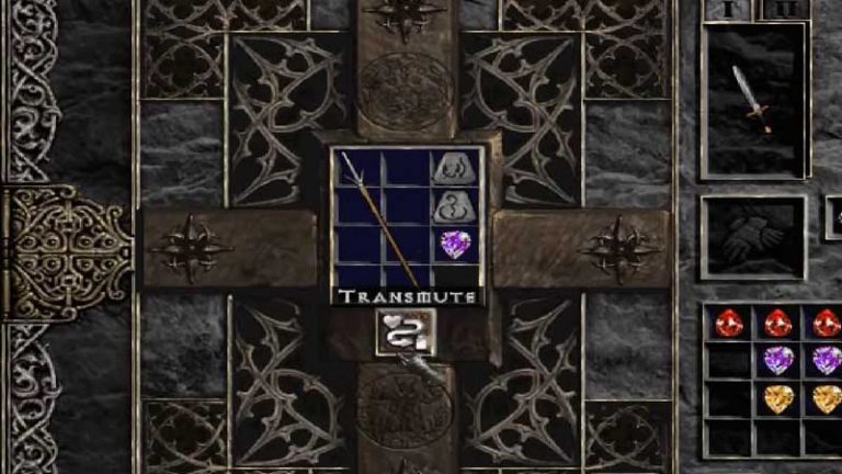 diablo 2 do jewels have to be unidentified to use horadric cube recipe