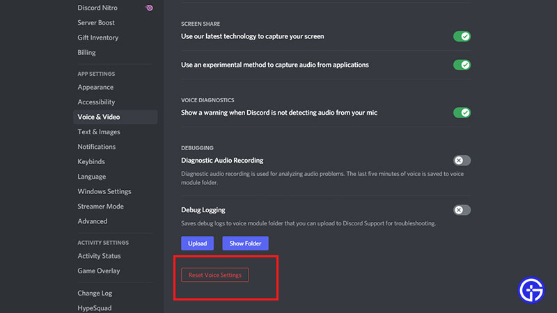discord voice mic issues