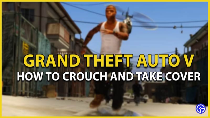 how to crouch in gta 5 ps4