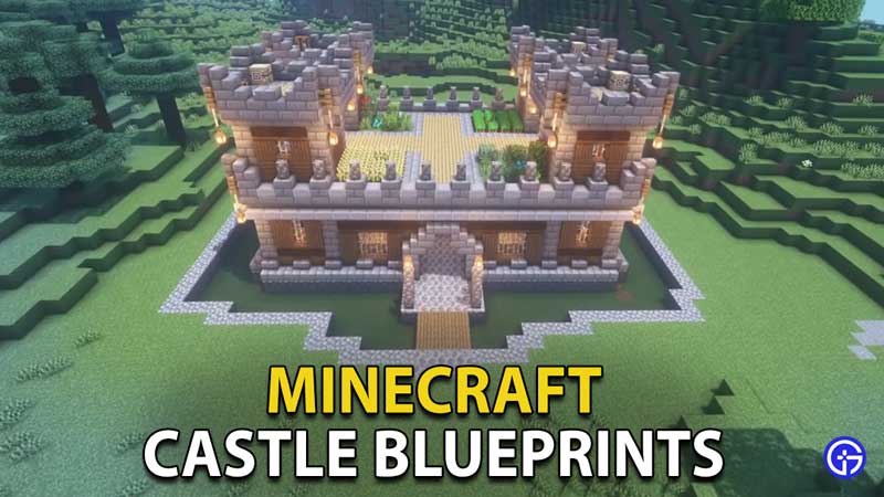 projetos do minecraft castelo