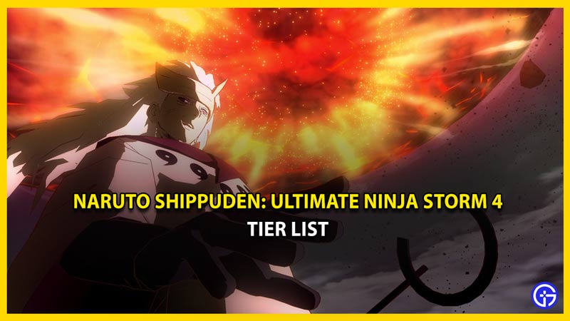 naruto shippuden ultimate ninja storm 4 tier list