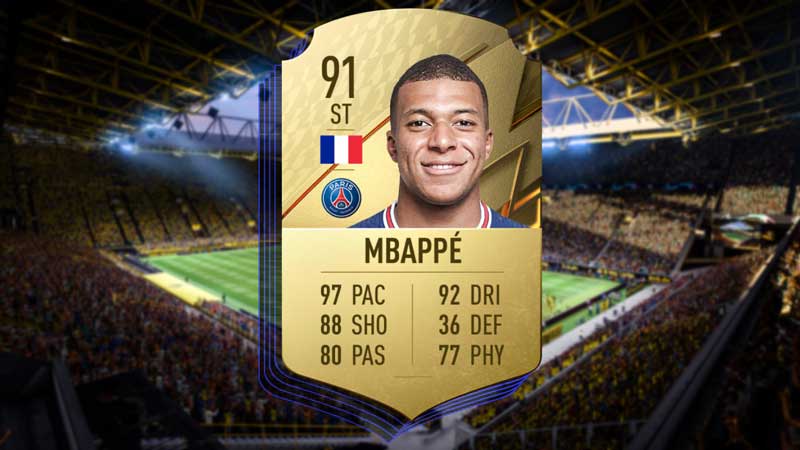 real fifa 22 player rankings mbappe
