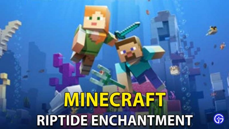 Minecraft Riptide Enchantment For Trident - Gamer Tweak