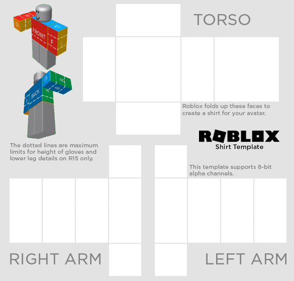 Robloxで透明なシャツテンプレートを入手するにはどうすればよいですか？