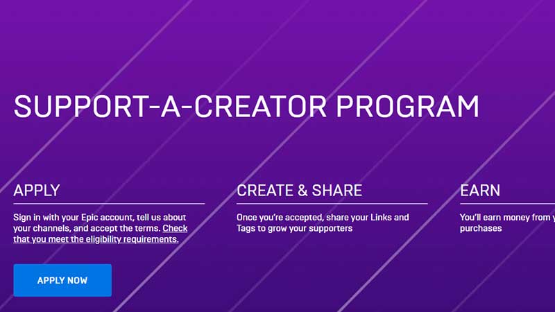 Creator Program Update (2/5) - Support-A-Creator for any game on the Epic  Games Store! 