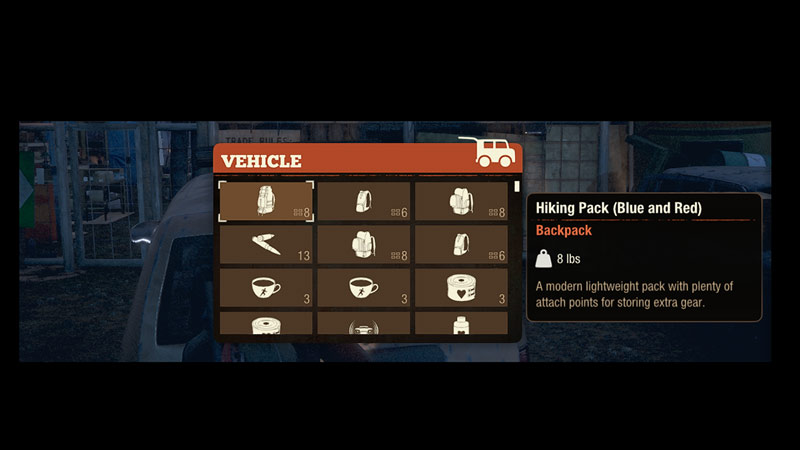 vehicles have 100 inventory slots