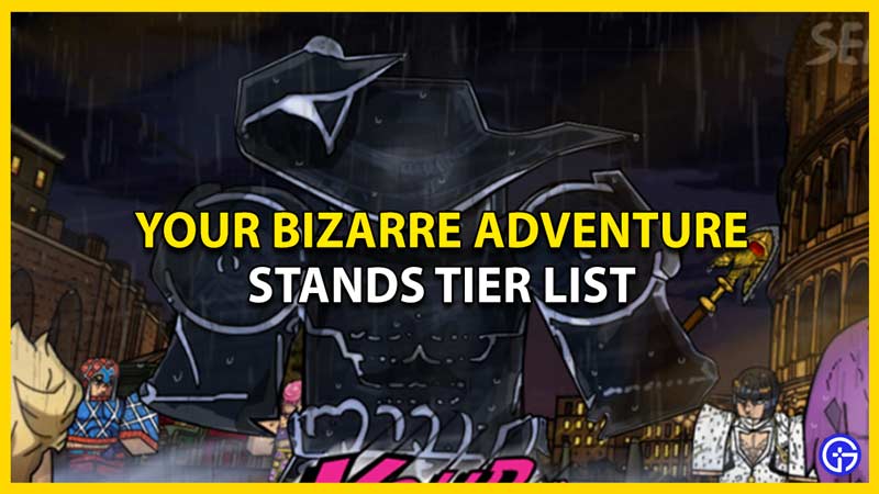 Your Bizarre Adventure Tier List December 2023 - Gamer Tweak