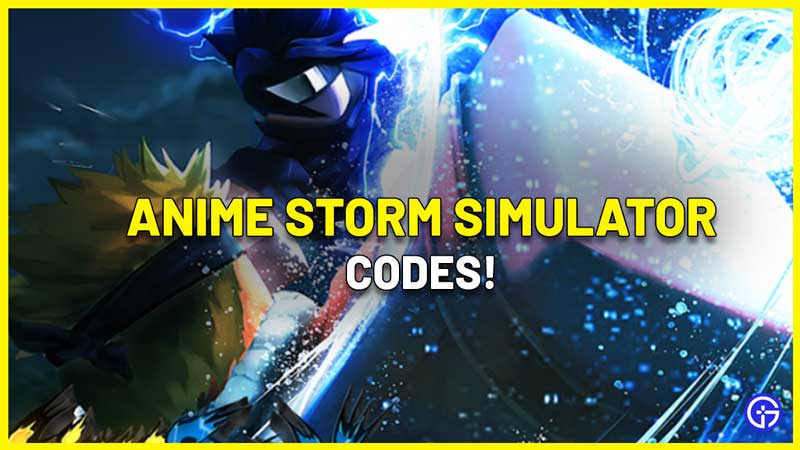 Anime Storm Simulator Codes for free yen gems