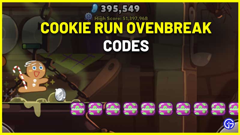 Cookie Run OvenBreak Redeem Code