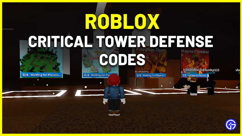 Roblox: Códigos de Tower Defenses para novembro de 2023 - CenárioMT