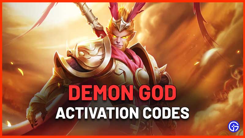 demon god activation codes to redeem for rewards and gifts