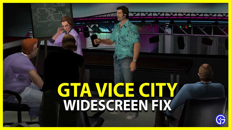 GTA Vice City Widescreen Fix