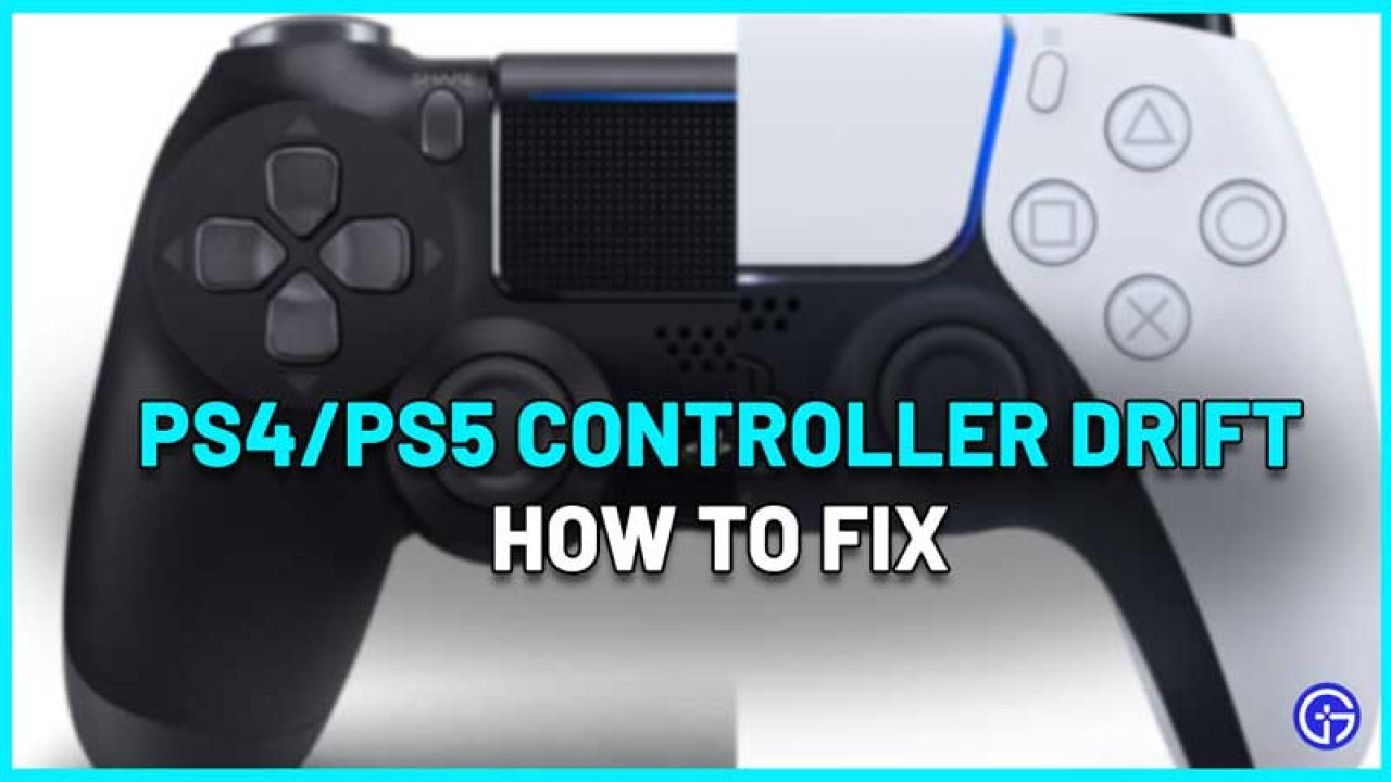 How To Fix Drift On PS4 PS5 Controller 1280x720 