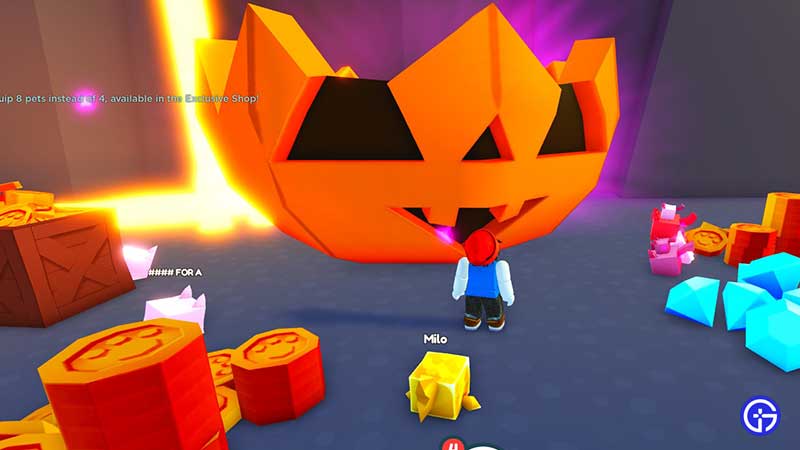 NEW* HALLOWEEN UPDATE CODE IN PET SIMULATOR X! HOW TO GET CANDY! NEW OP PETS!