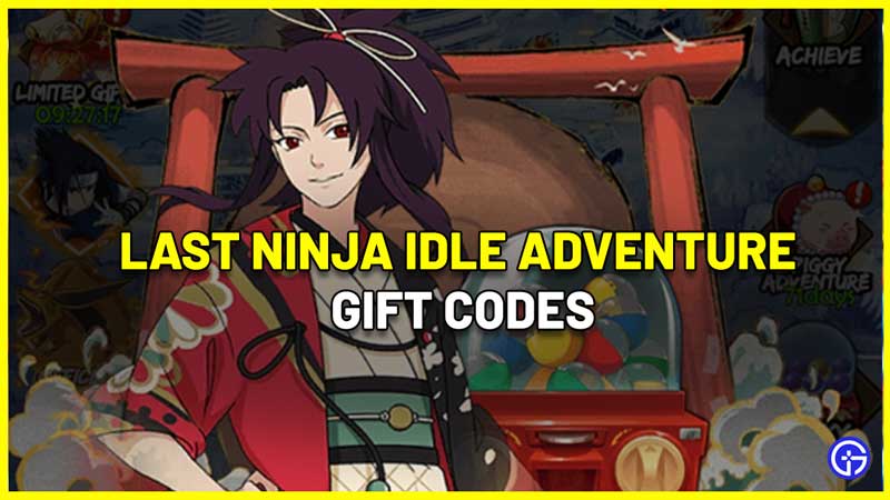 Last Ninja Idle Adventure Gift Codes