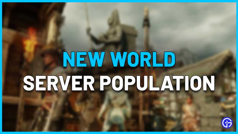 New World Server Population queue size