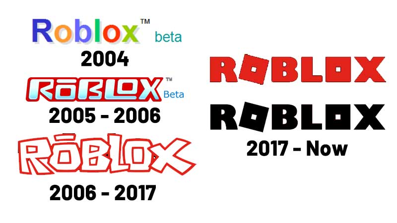 Old Roblox Logo Evolution