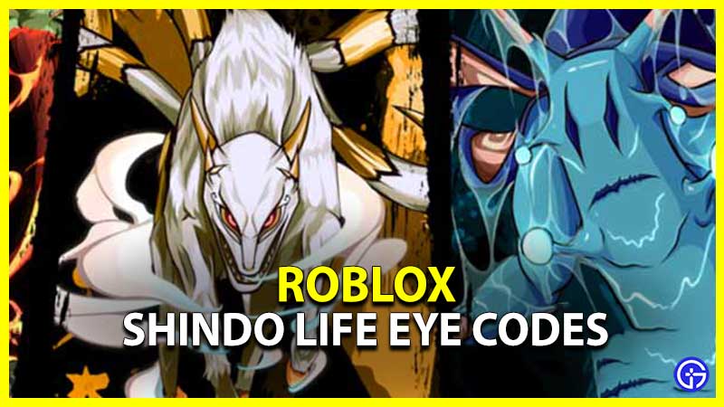 Shindo Life Eye Codes ID
